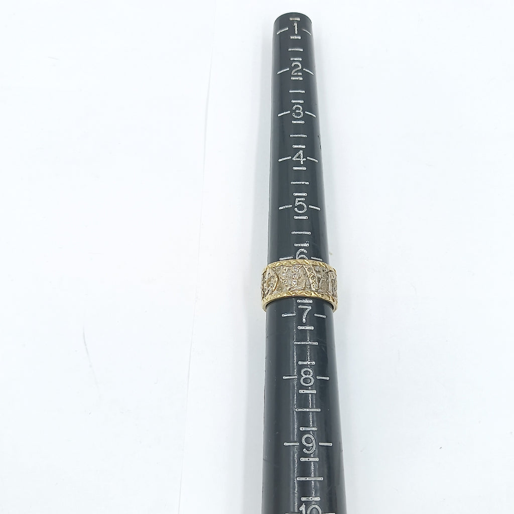 ANILLO ORO 10 K 6.5 GRMS (SEMINUEVO)