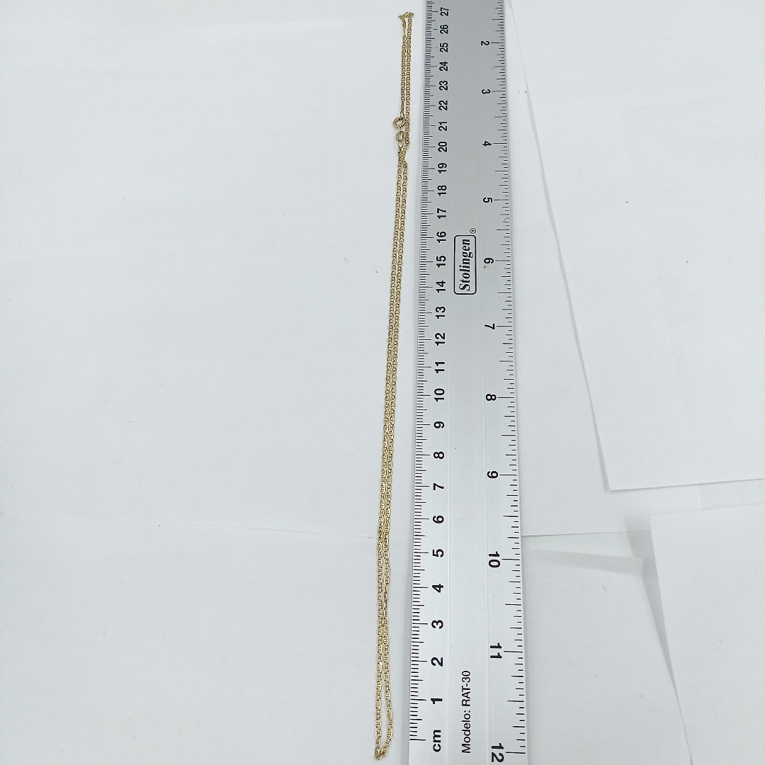 CADENA ORO 14 K 2,70 GRMS (SEMINUEVO)