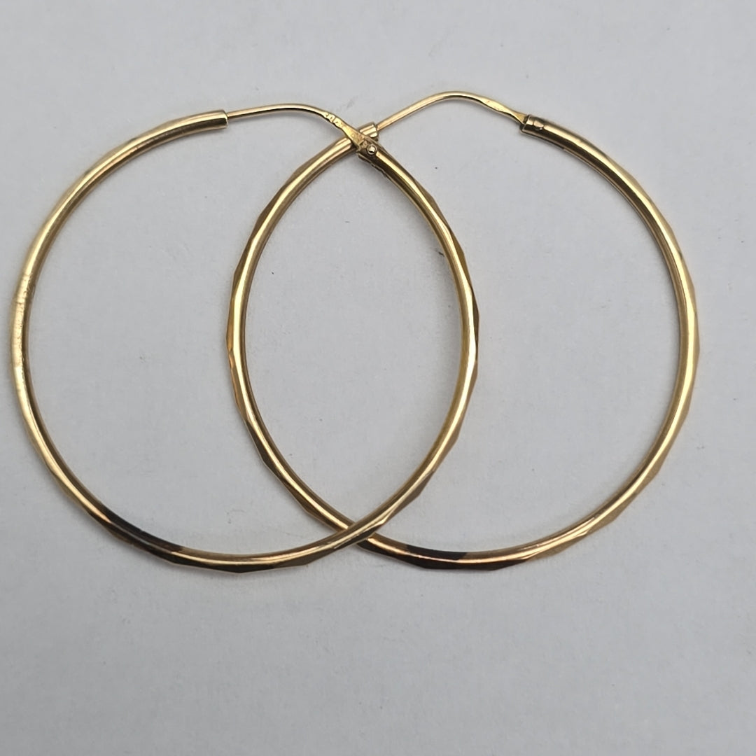 ARRACADAS PAR ORO 14 K 3 GRMS (SEMINUEVO)