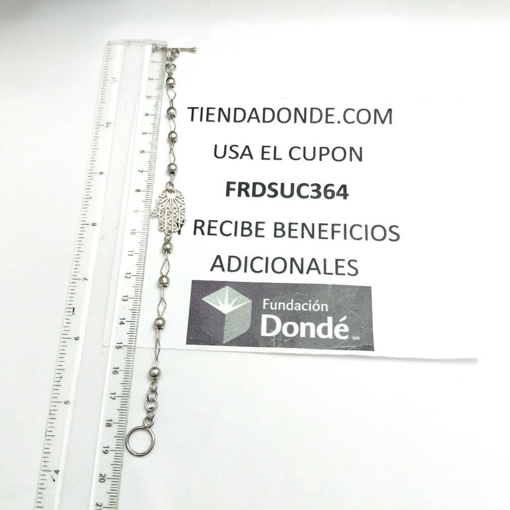 PULSERA PLATA 5,40 GRMS (SEMINUEVO)