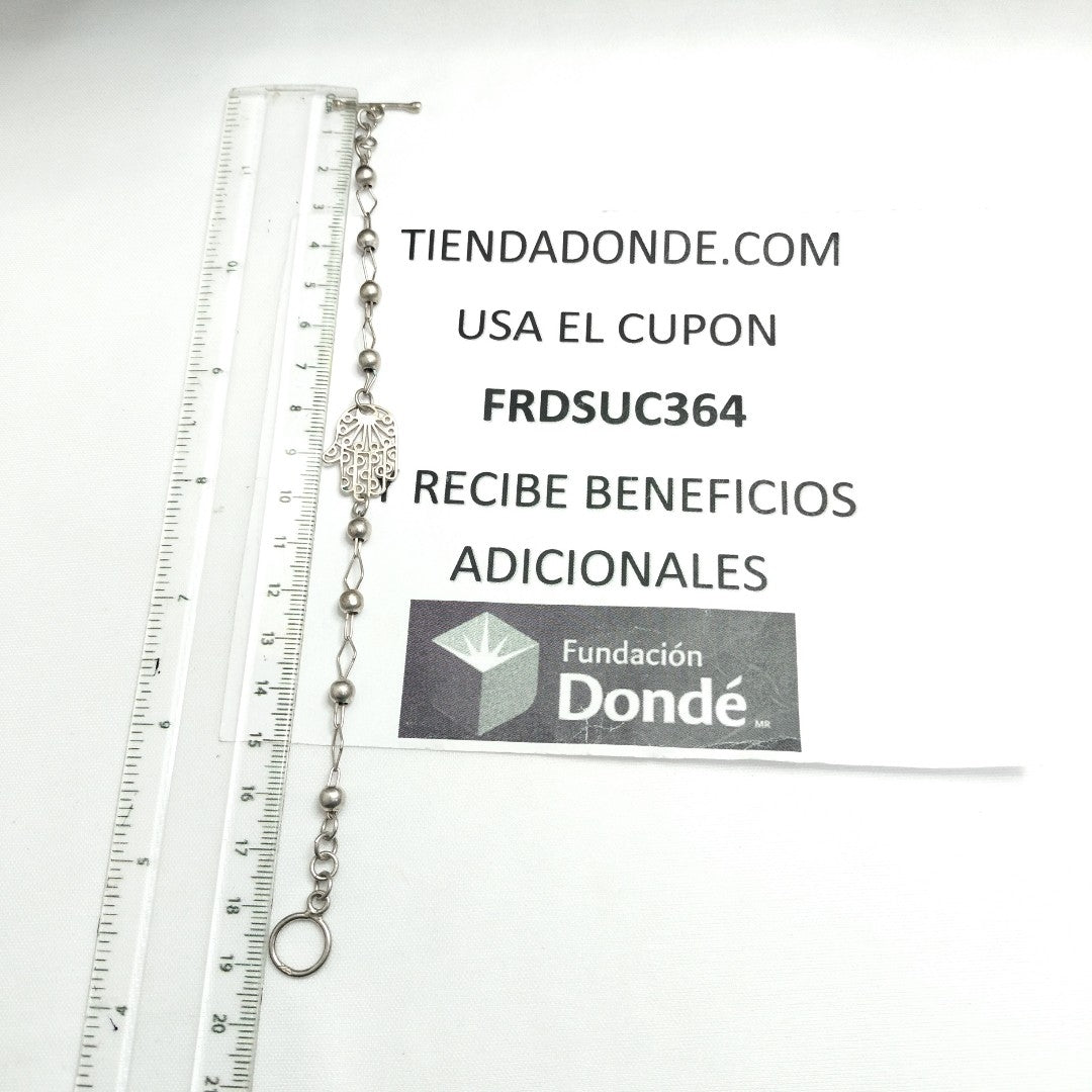 PULSERA PLATA 5,40 GRMS (SEMINUEVO)