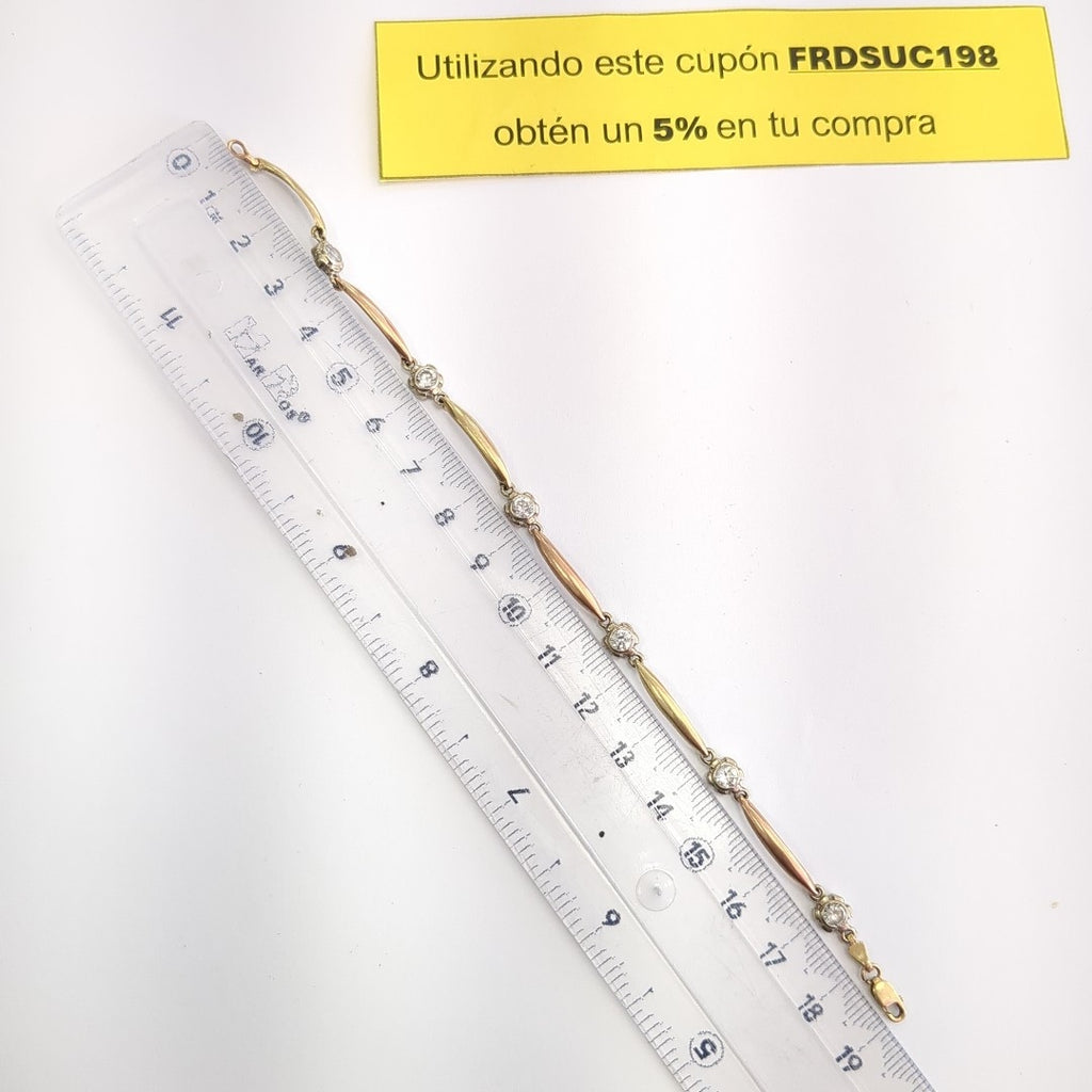 PULSERA ORO 14 K 6,70 GRMS (SEMINUEVO)