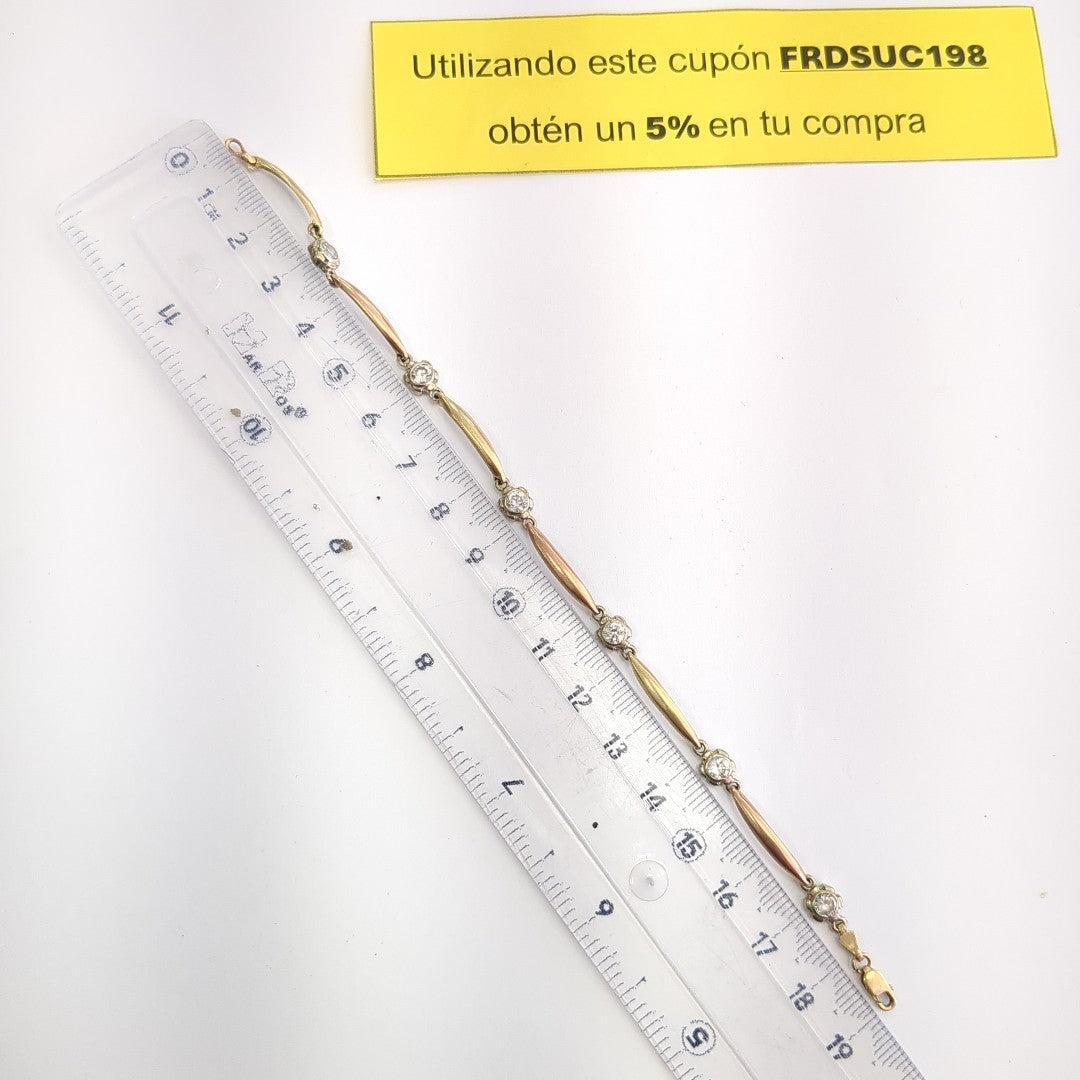 PULSERA ORO 14 K 6,70 GRMS (SEMINUEVO)