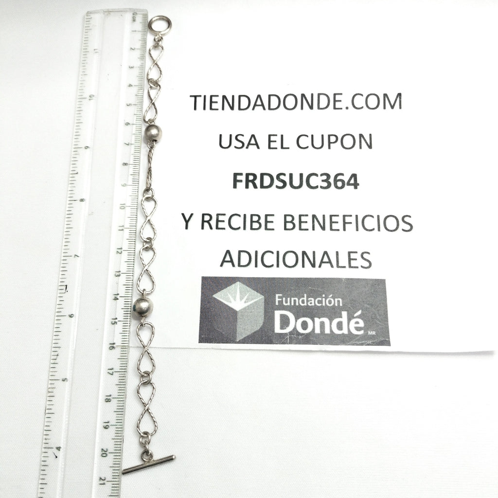 PULSERA PLATA 8,50 GRMS (SEMINUEVO)