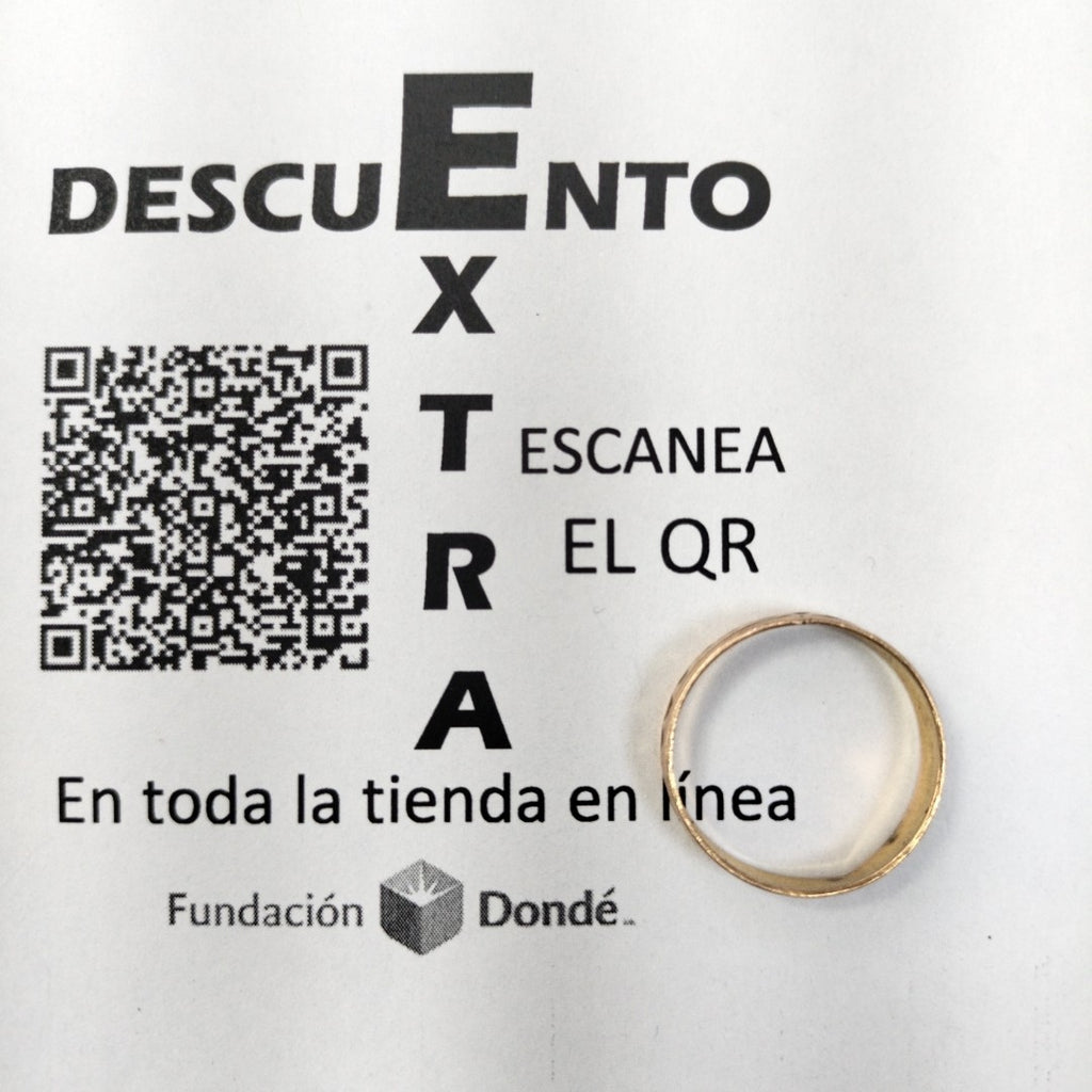 ARGOLLA ORO 8 K 1.5 GRMS (SEMINUEVO)