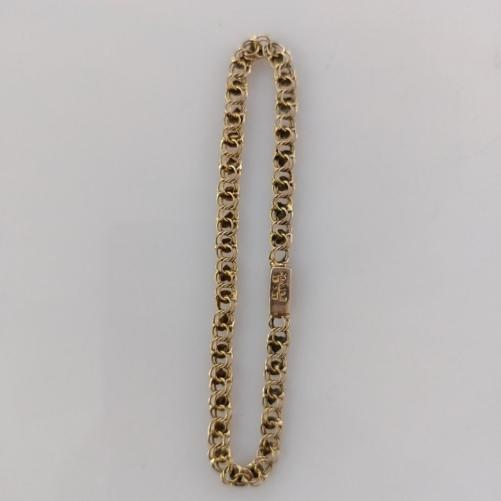 PULSERA ORO 10 K 4.9 GRMS (SEMINUEVO)