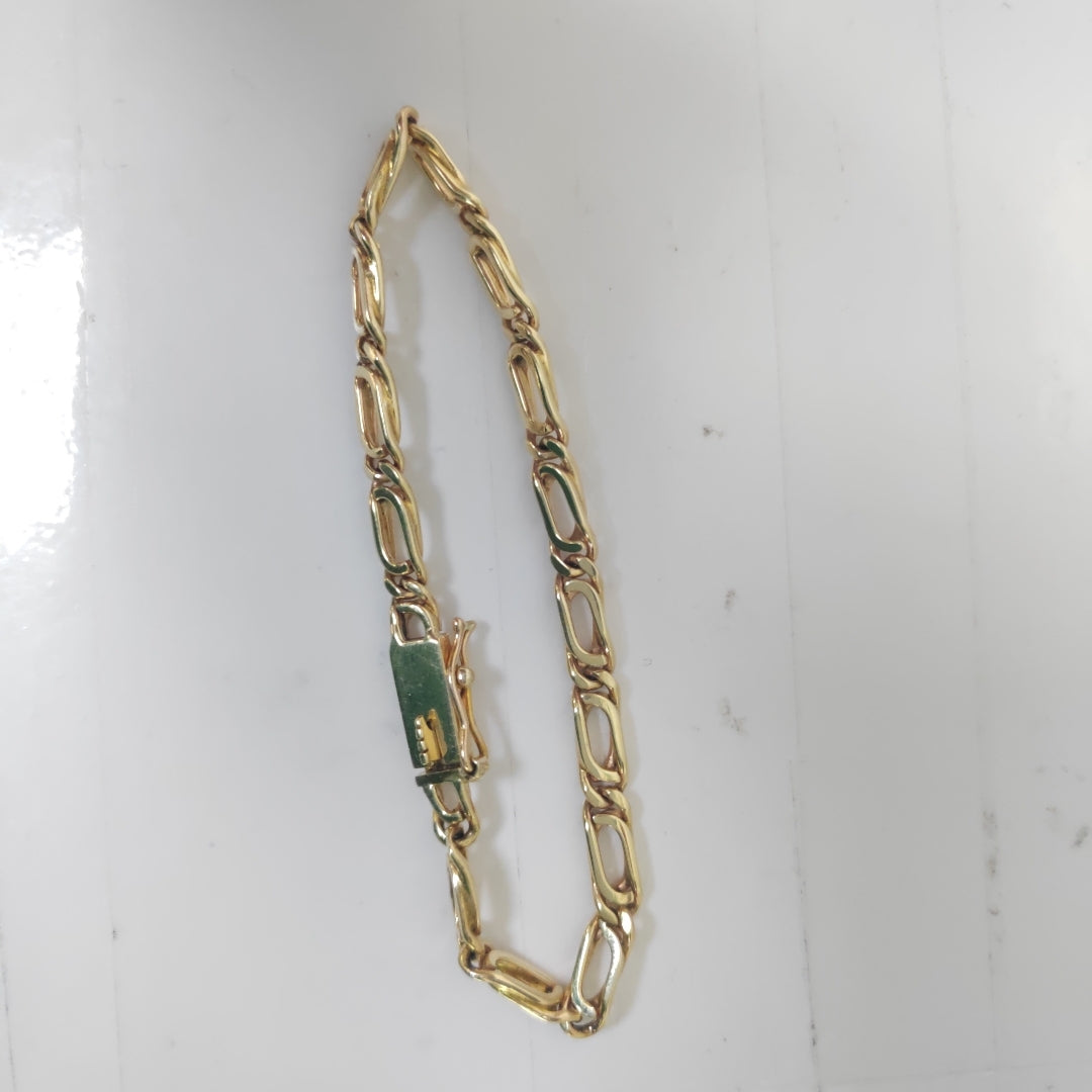 PULSERA ORO 14 K 12.8 GRMS (SEMINUEVO)