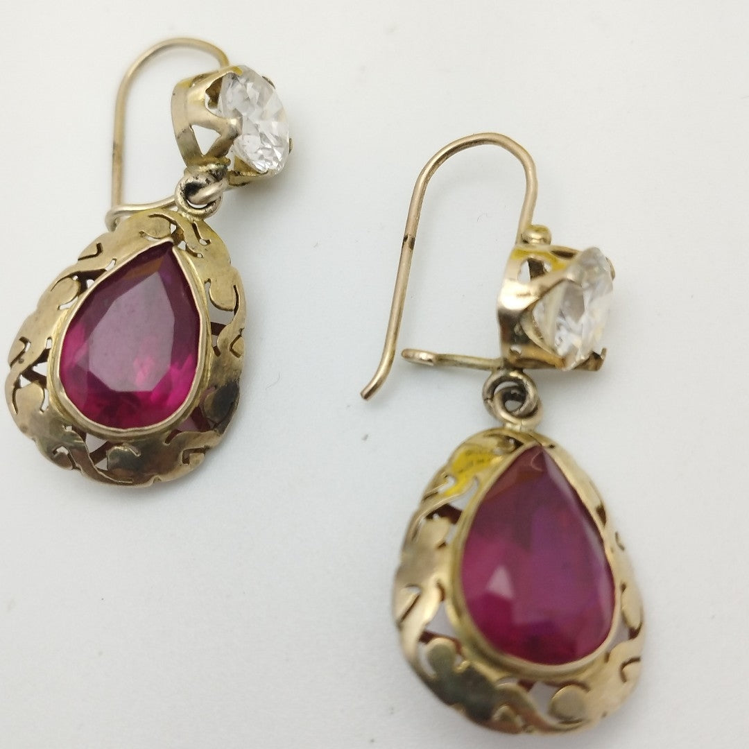 ARETES PAR ORO 10 K 6.3 GRMS (SEMINUEVO)
