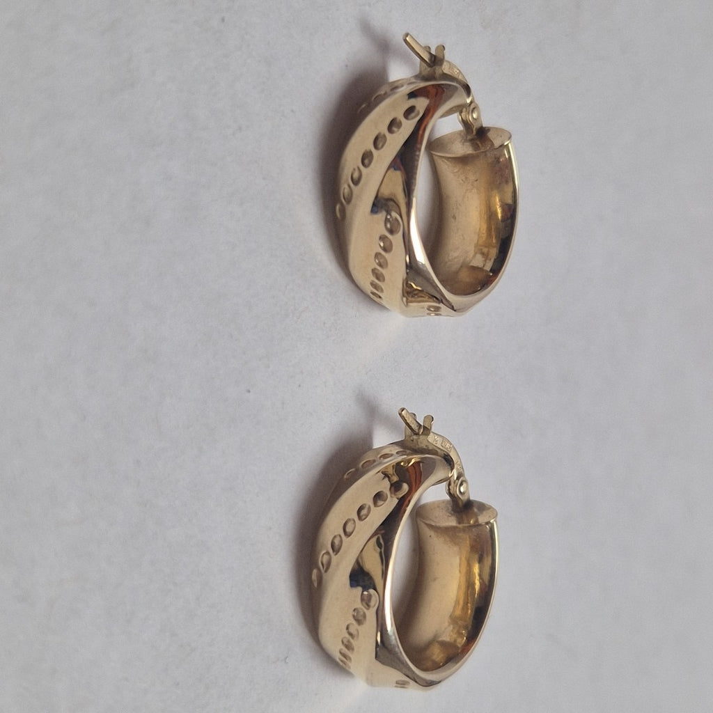 ARRACADAS PAR ORO 14 K 4 GRMS (SEMINUEVO)