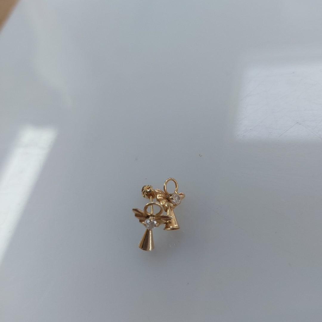 BROQUELES PAR ORO 10 K 0,50 GRMS (SEMINUEVO)