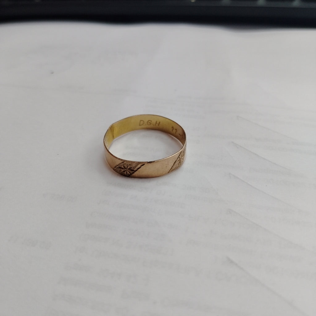 ARGOLLA ORO 10 K 2.7 GRMS (SEMINUEVO)