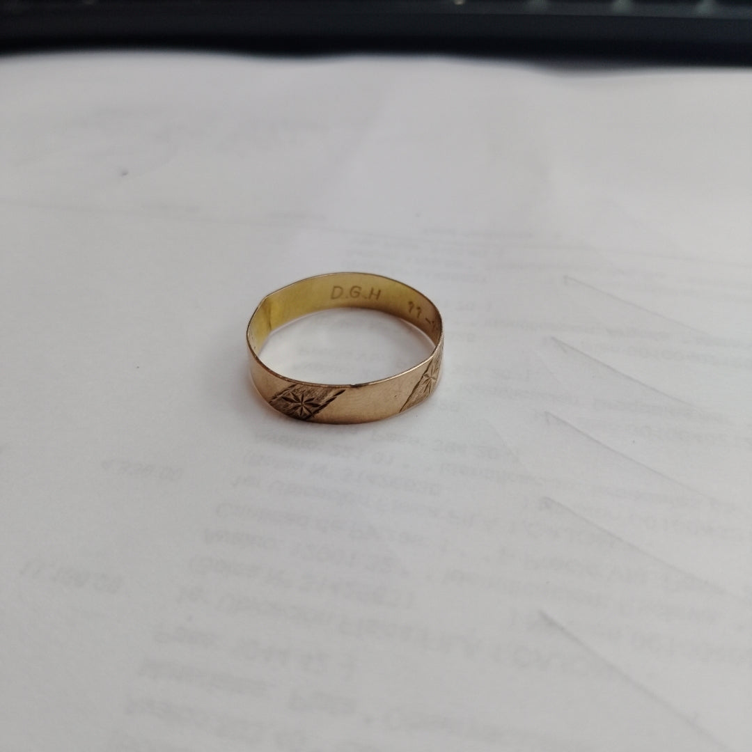 ARGOLLA ORO 10 K 2.7 GRMS (SEMINUEVO)
