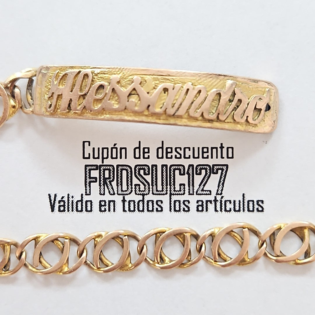 ESCLAVA ORO 10 K 5,20 GRMS (SEMINUEVO)