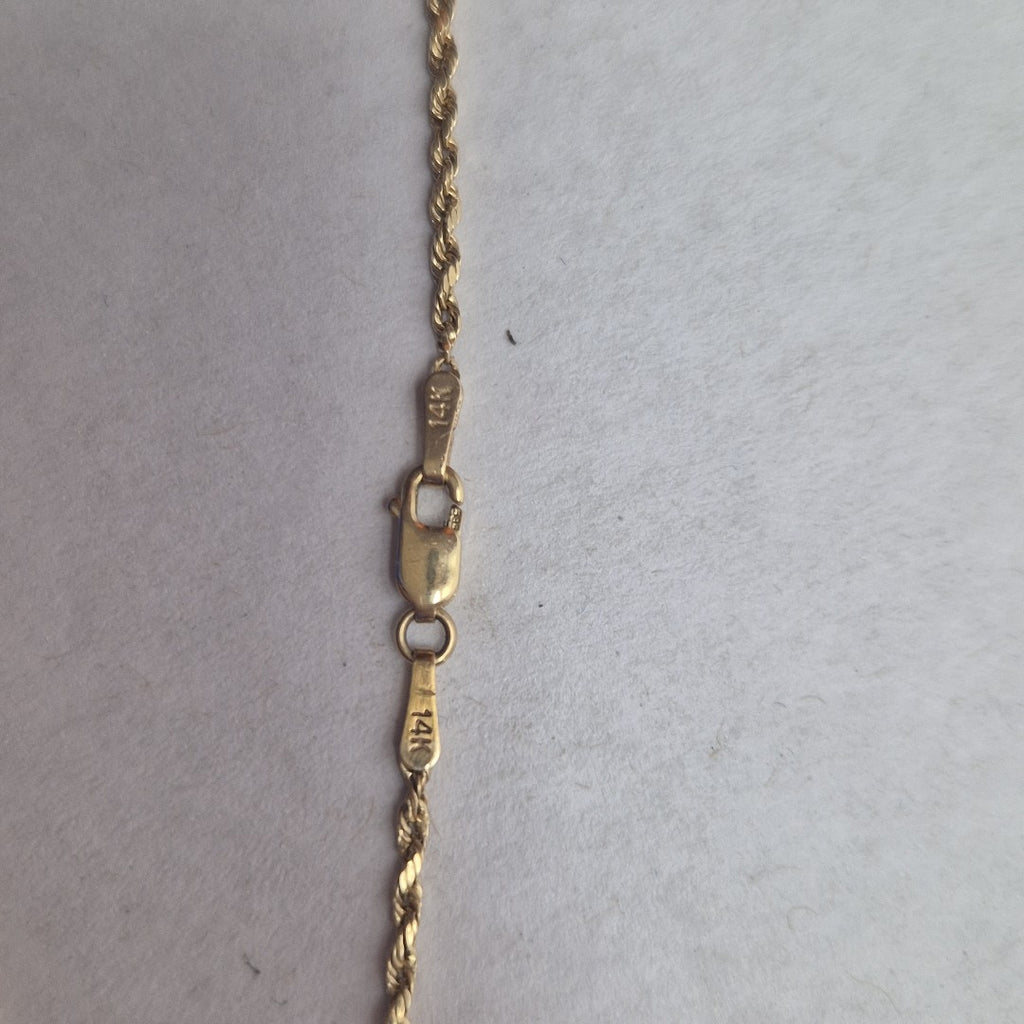 CADENA ORO 14 K 2.1 GRMS (SEMINUEVO)