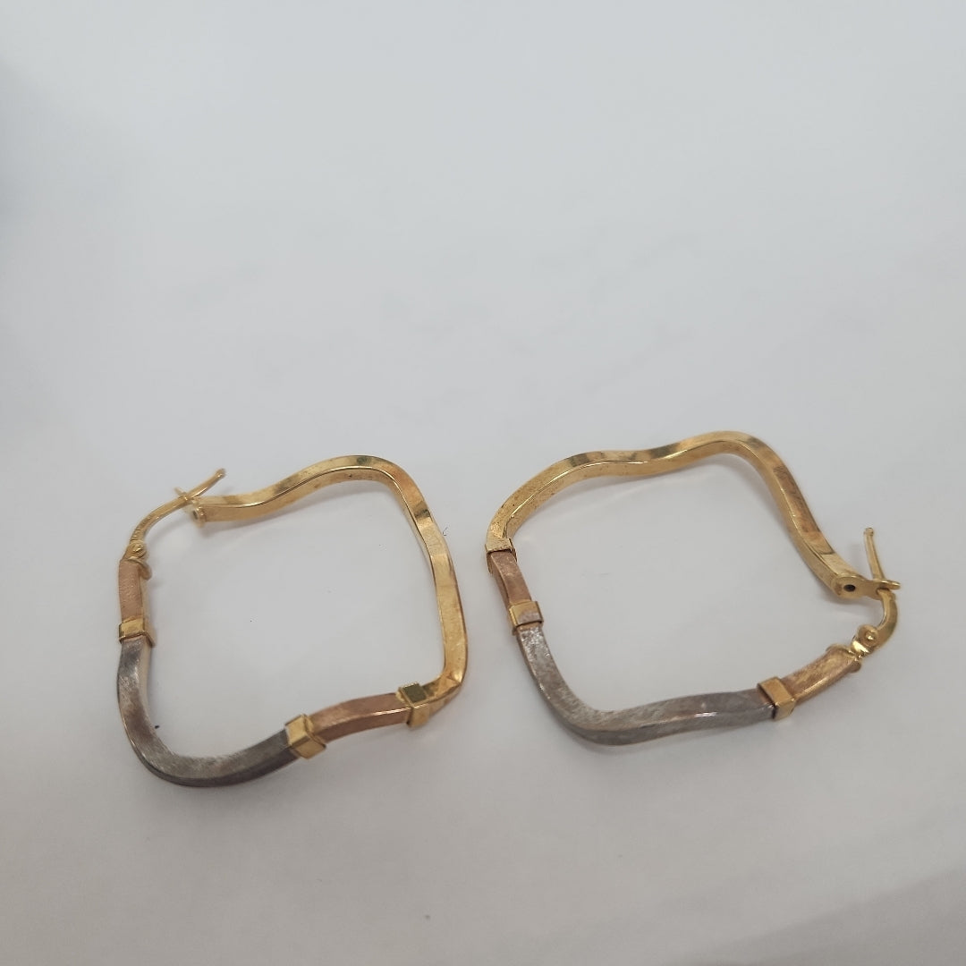 ARETES PAR ORO 14 K 2,80 GRMS (SEMINUEVO)