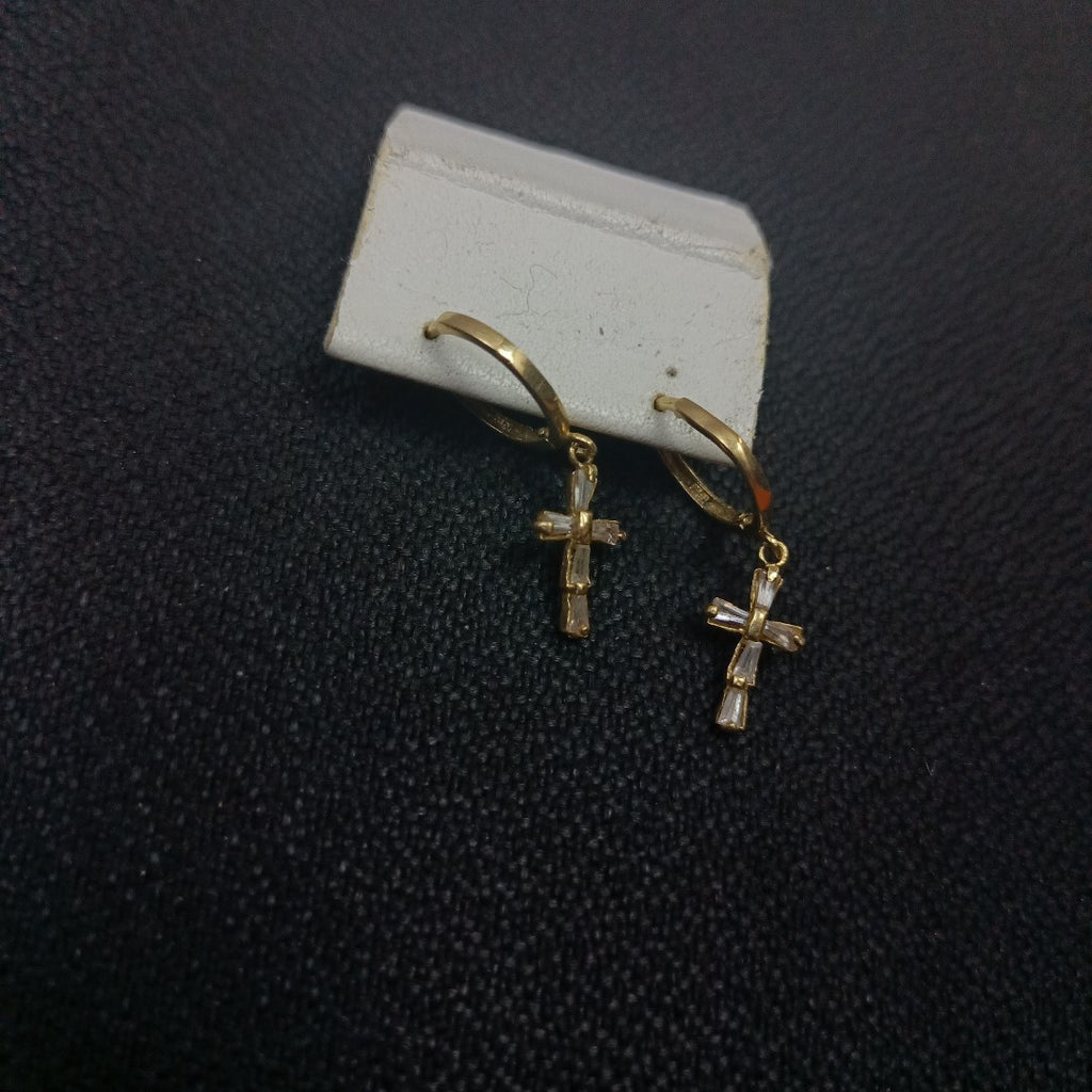 ARRACADAS PAR ORO 10 K 1,40 GRMS (SEMINUEVO)