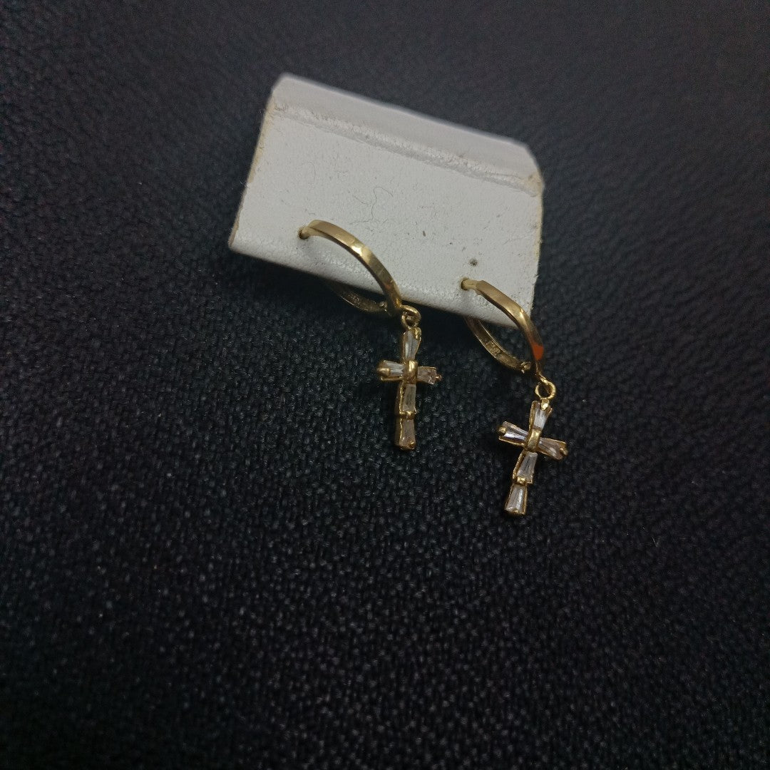 ARRACADAS PAR ORO 10 K 1,40 GRMS (SEMINUEVO)