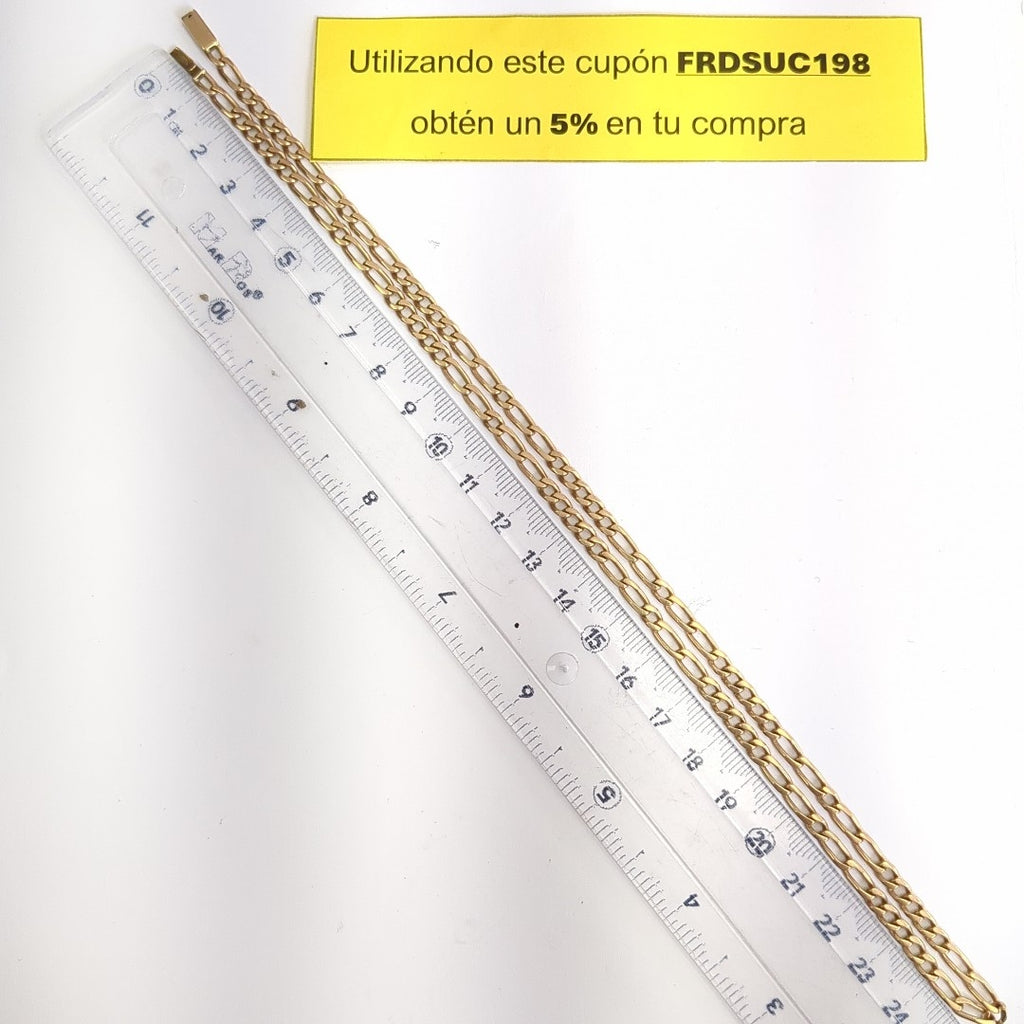 CADENA ORO 10 K 15.2 GRMS (SEMINUEVO)