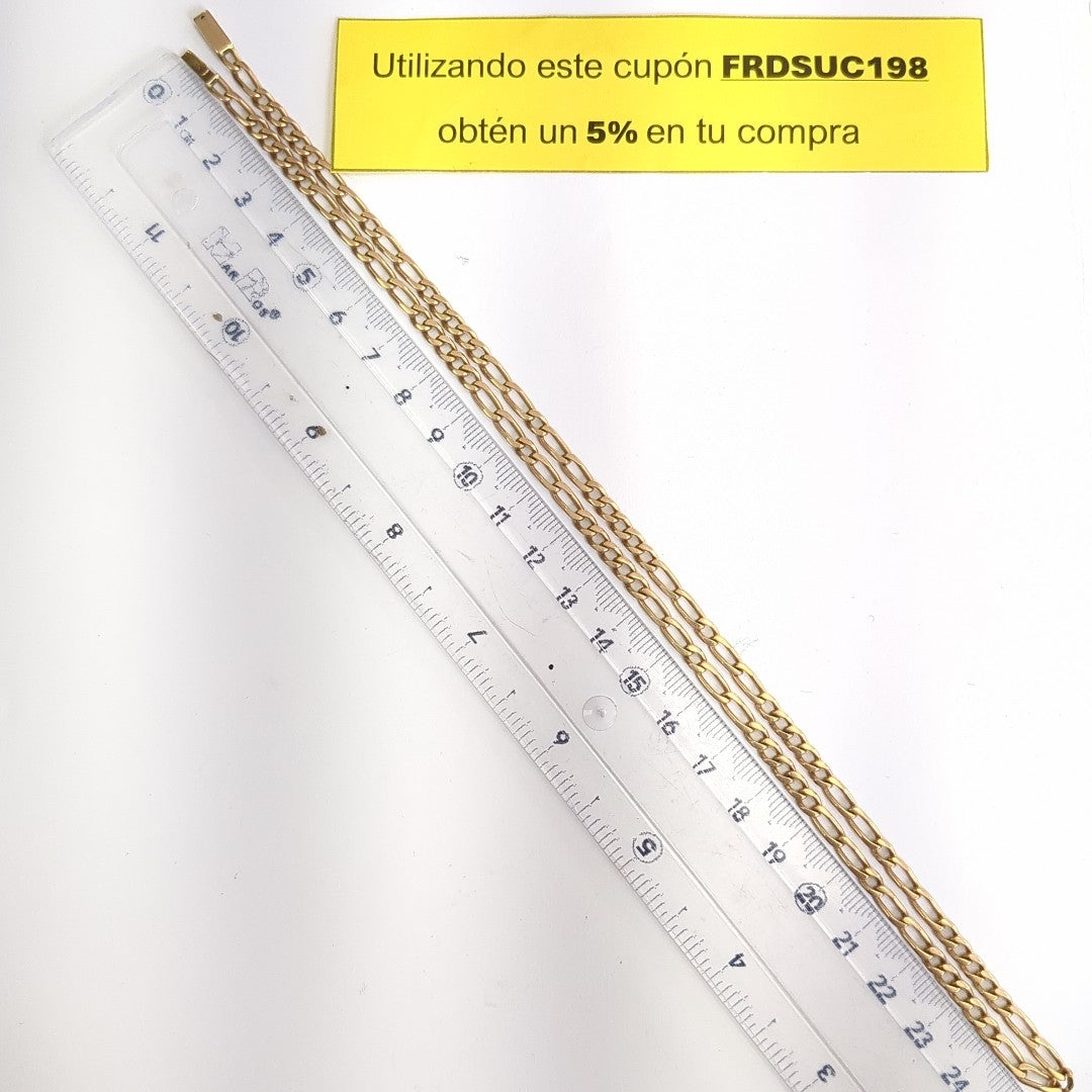 CADENA ORO 10 K 15.2 GRMS (SEMINUEVO)