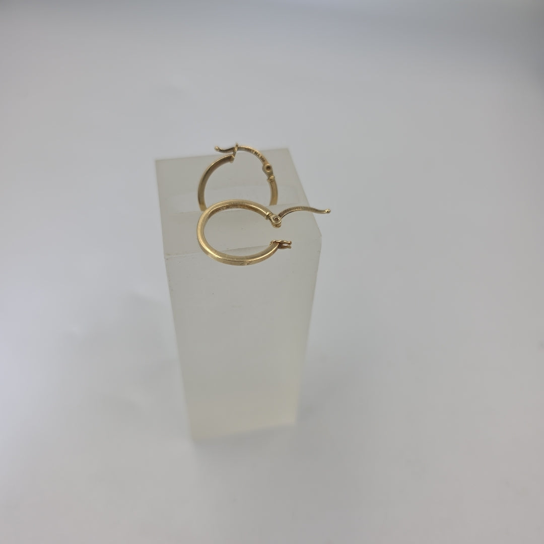 ARRACADAS PAR ORO 14 K 1.3 GRMS (SEMINUEVO)