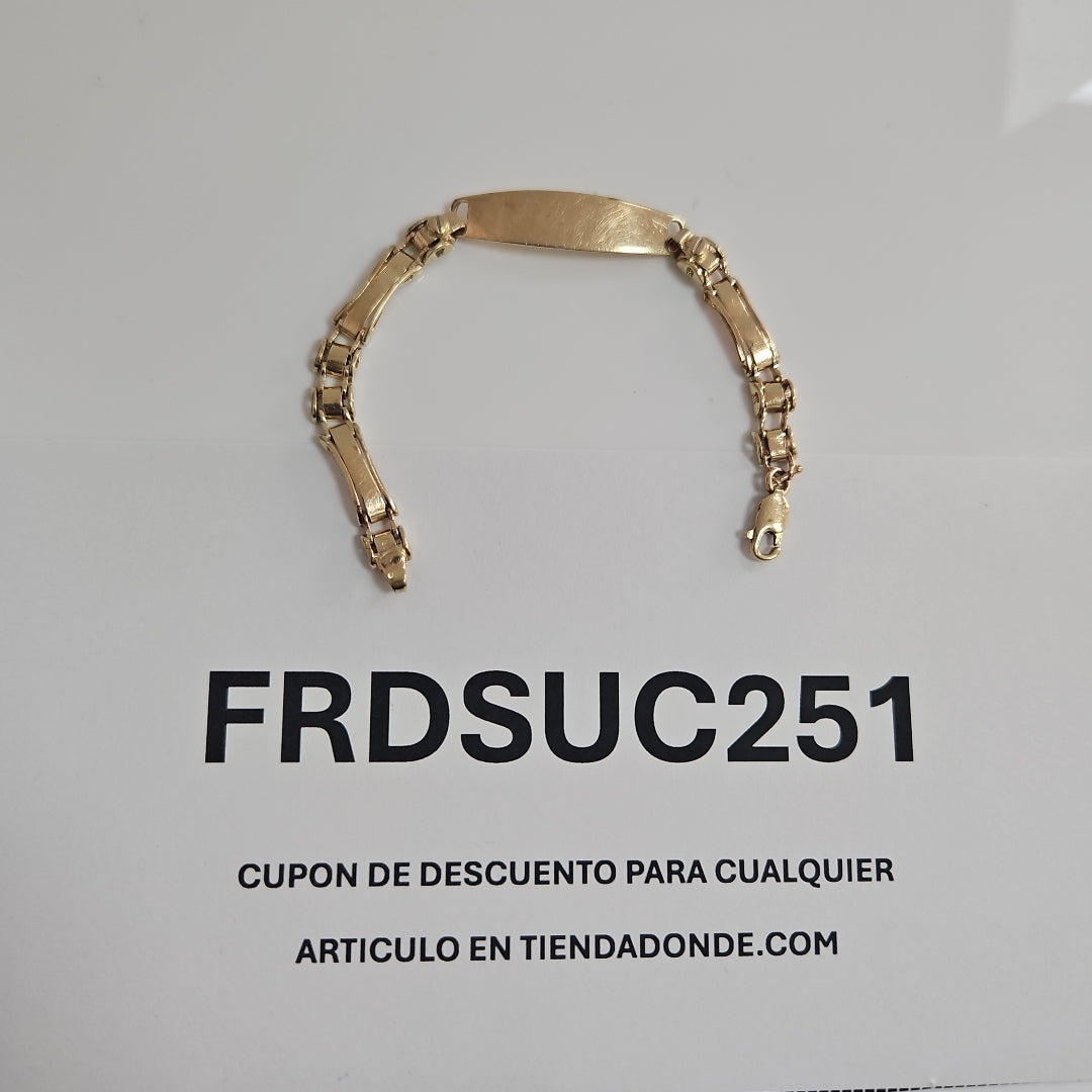ESCLAVA ORO 14 K 6.8 GRMS (SEMINUEVO)