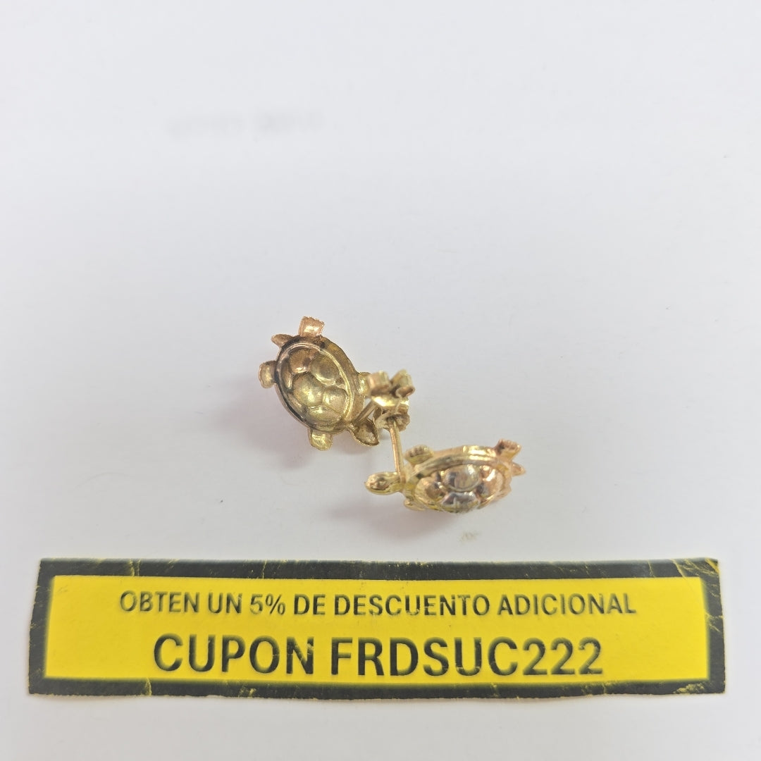 BROQUELES PAR ORO 10 K 1.2 GRMS (SEMINUEVO)