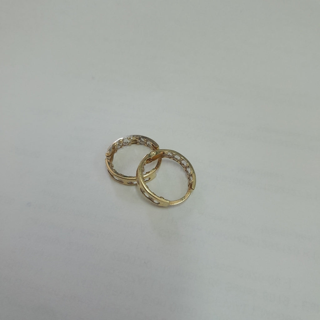 ARRACADAS PAR ORO 10 K 1.3 GRMS (SEMINUEVO)