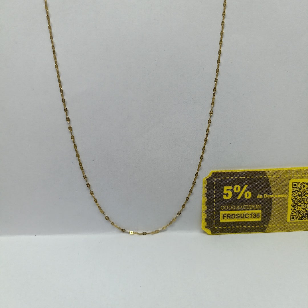 CADENA ORO 14 K 0.7 GRMS (SEMINUEVO)