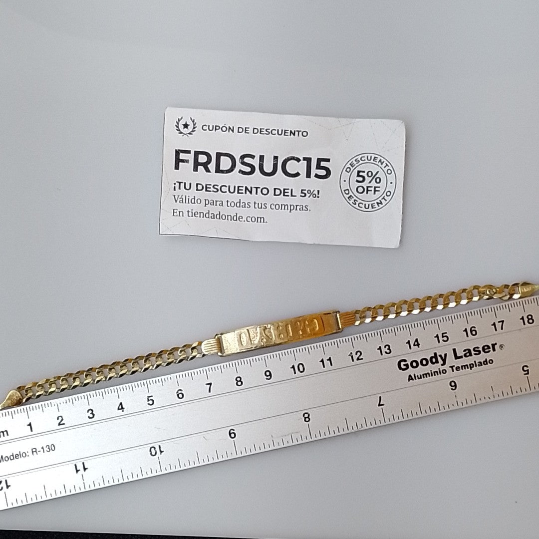 ESCLAVA ORO 14 K 12.3 GRMS (SEMINUEVO)