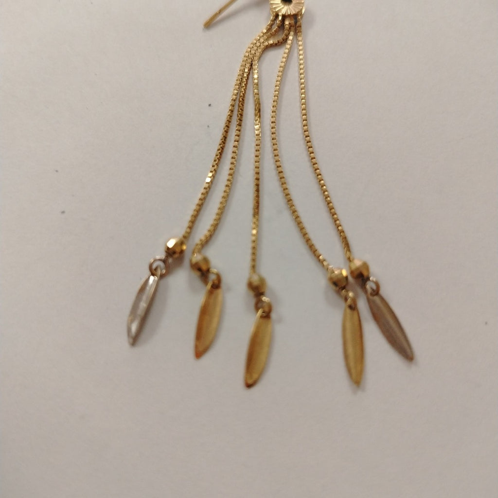 ARETES PAR ORO 14 K 5.6 GRMS (SEMINUEVO)