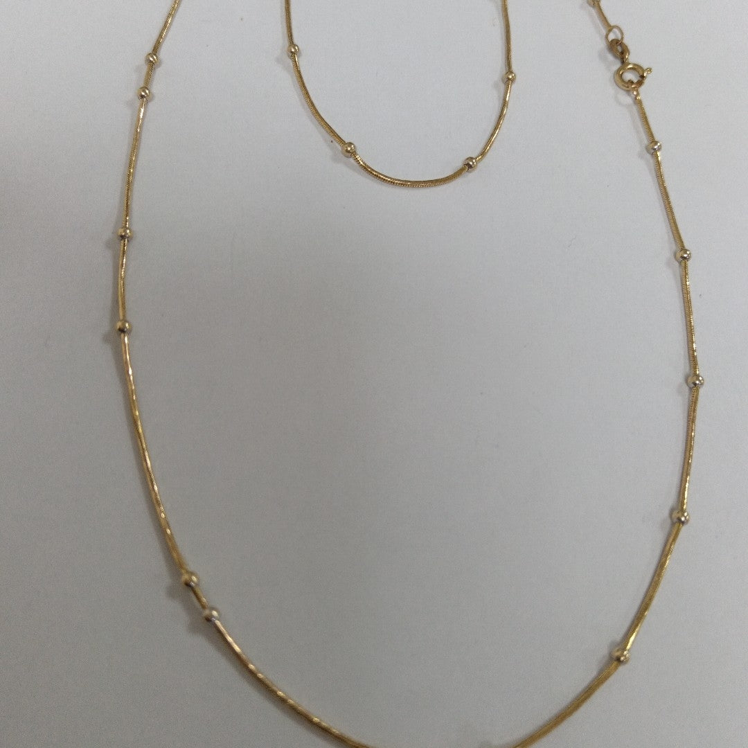 CADENA ORO 14 K 6 GRMS (SEMINUEVO)