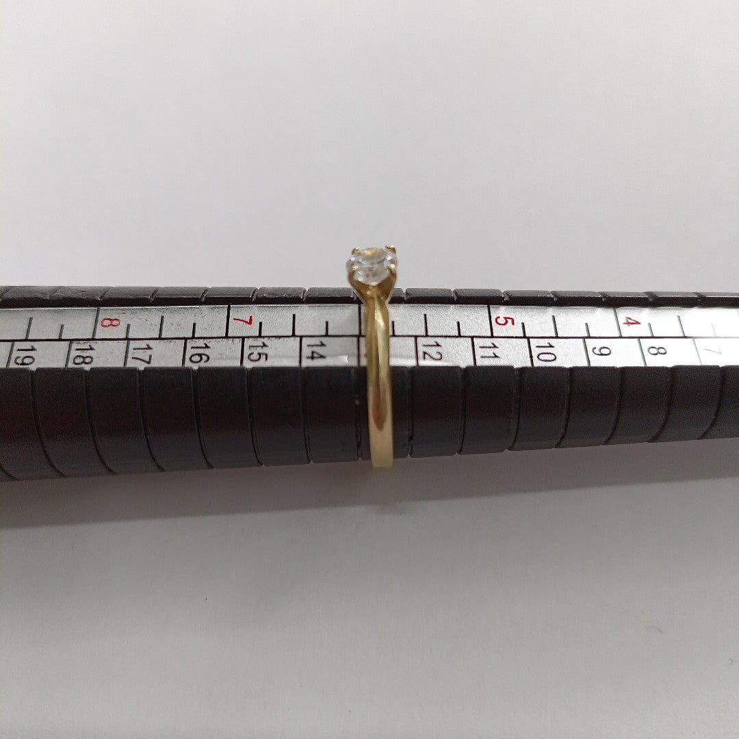 SOLITARIO ORO 14 K 1.8 GRMS (SEMINUEVO)