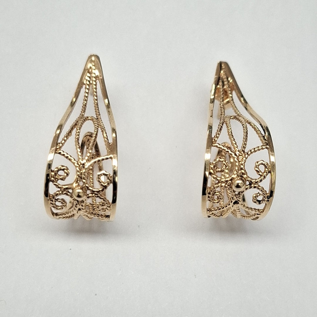 ARETES PAR ORO 10 K 5,00 GRMS (SEMINUEVO)