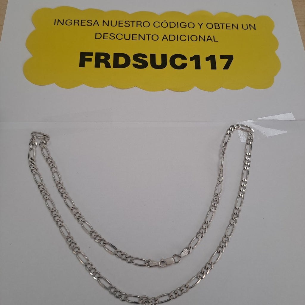 CADENA PLATA 17,90 GRMS (SEMINUEVO)