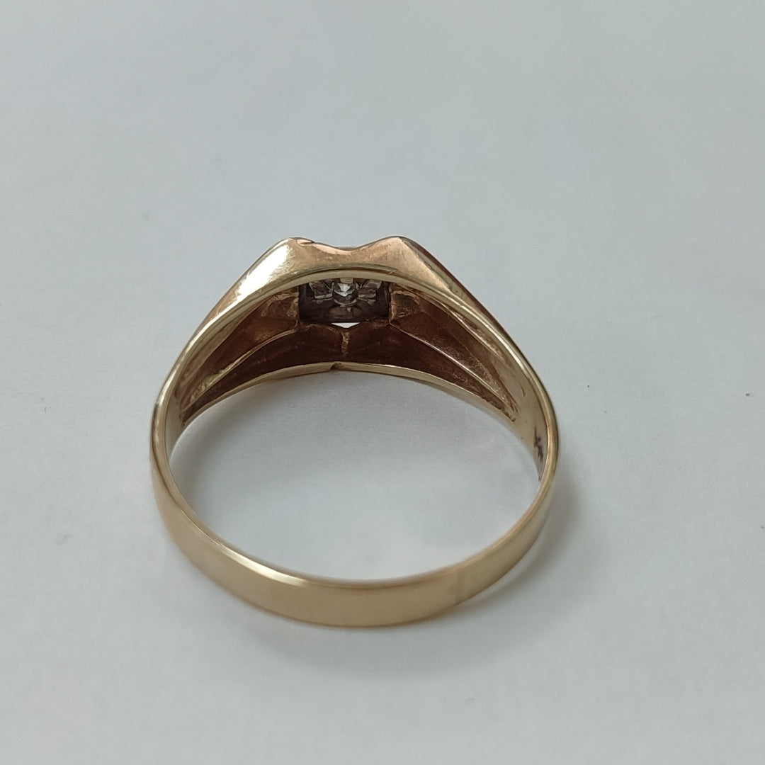 ANILLO ORO 14 K 6 GRMS (SEMINUEVO)