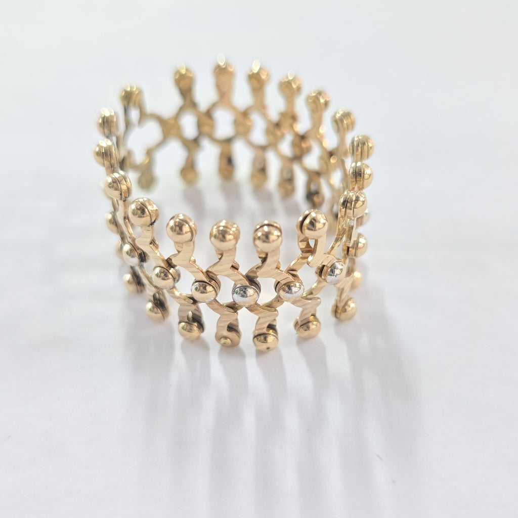BRAZALETE ORO 14 K 9.8 GRMS (SEMINUEVO)
