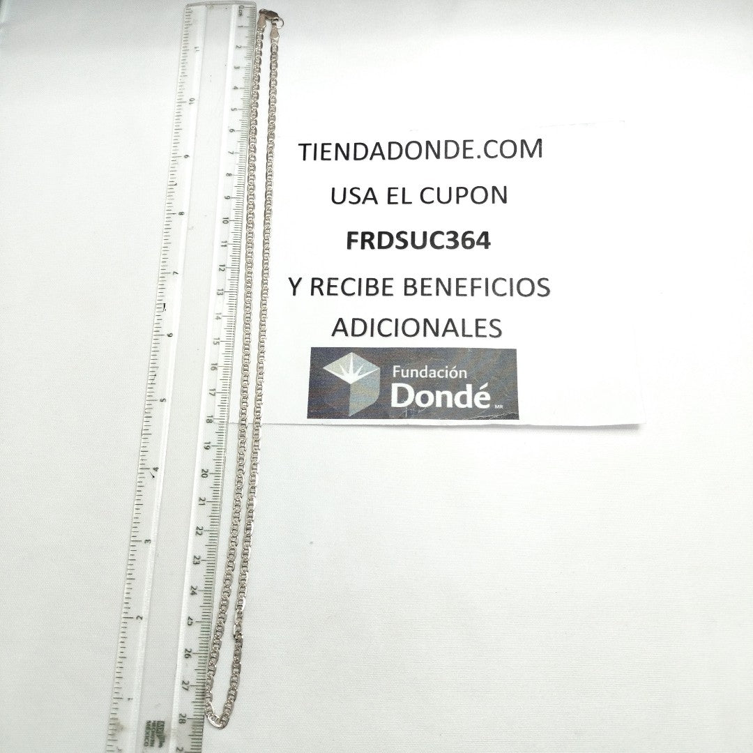 CADENA PLATA 8.1 GRMS (SEMINUEVO)