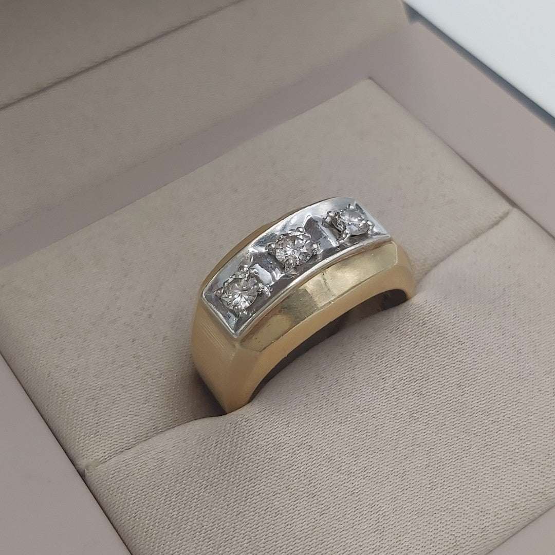 ANILLO ORO 14 K 9,30 GRMS (SEMINUEVO)