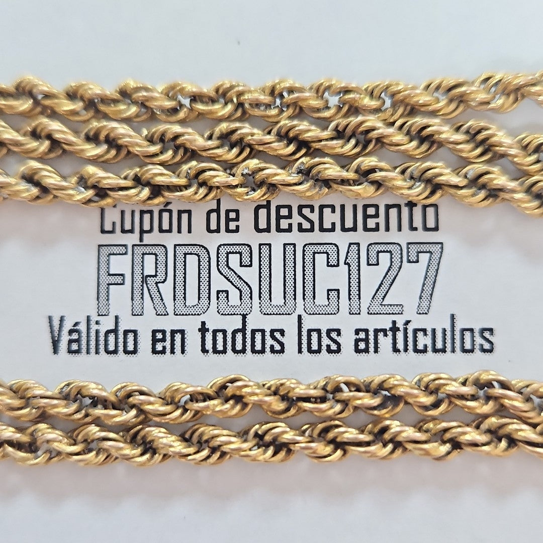 CADENA ORO 10 K 20.7 GRMS (SEMINUEVO)