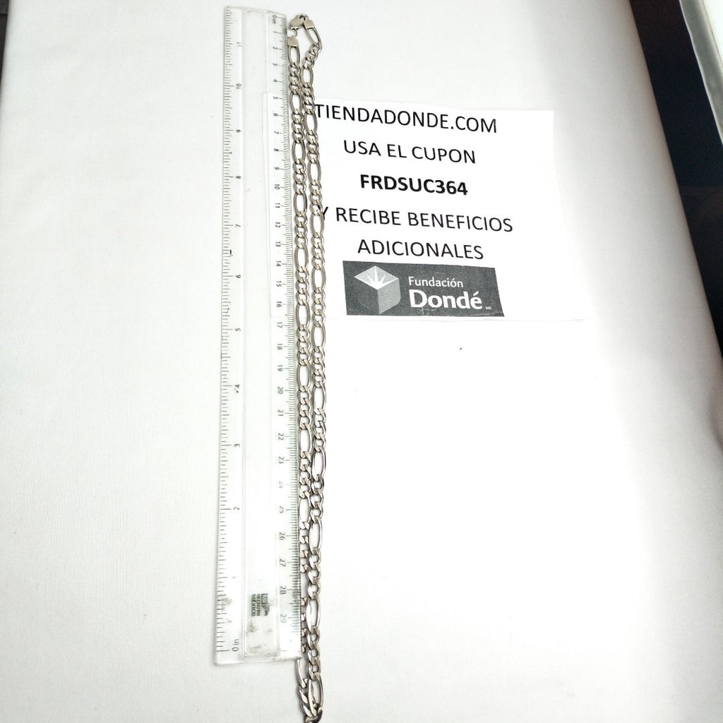 CADENA PLATA 29,70 GRMS (SEMINUEVO)