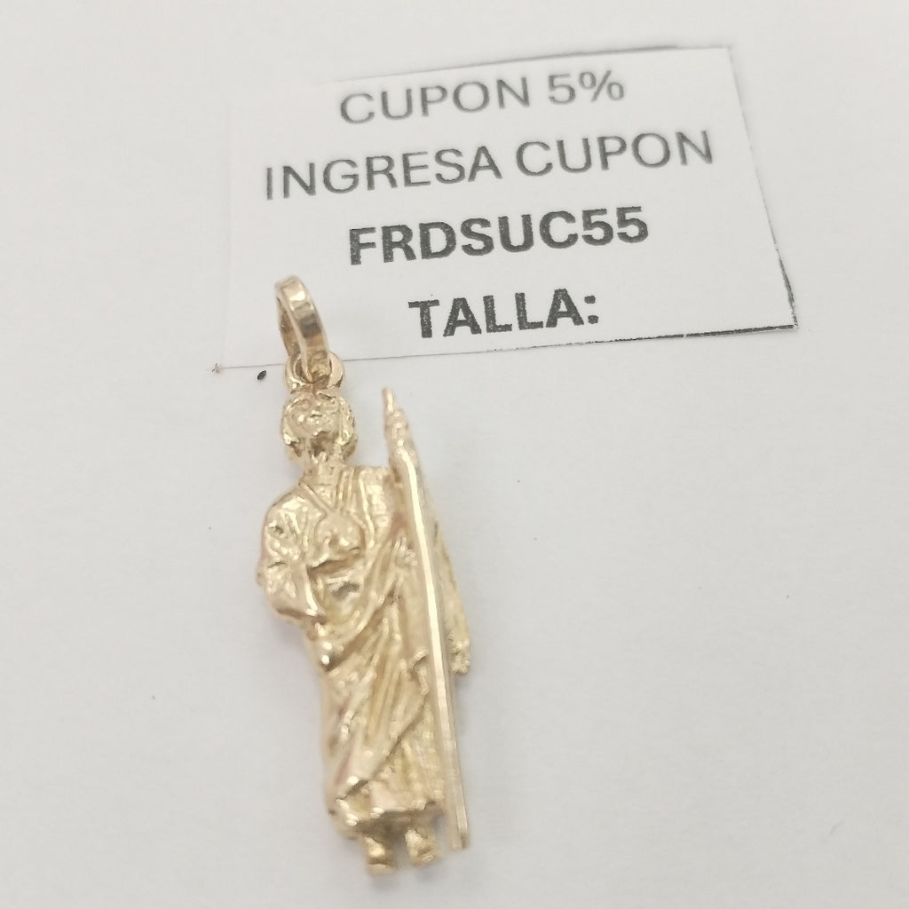 MEDALLA RELIGIOSA ORO 14 K 3.9 GRMS (SEMINUEVO)