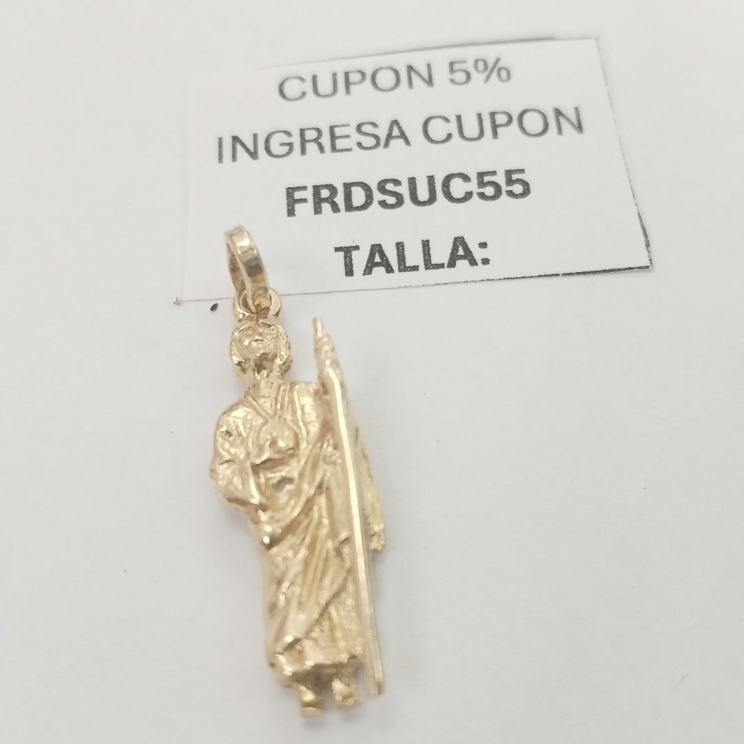 MEDALLA RELIGIOSA ORO 14 K 3.9 GRMS (SEMINUEVO)