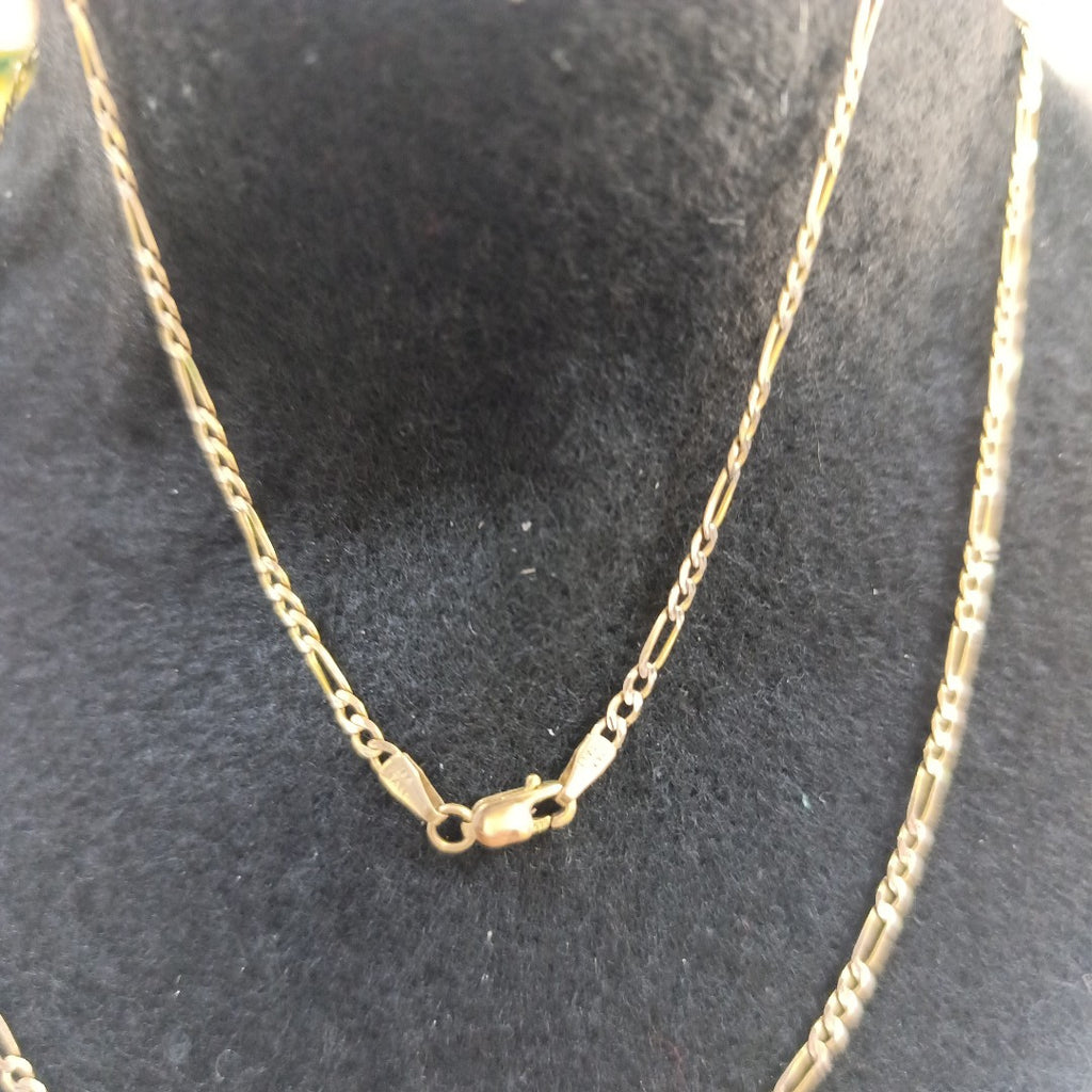 CADENA ORO COMBINADO 14 K 4.6 GRMS (SEMINUEVO)