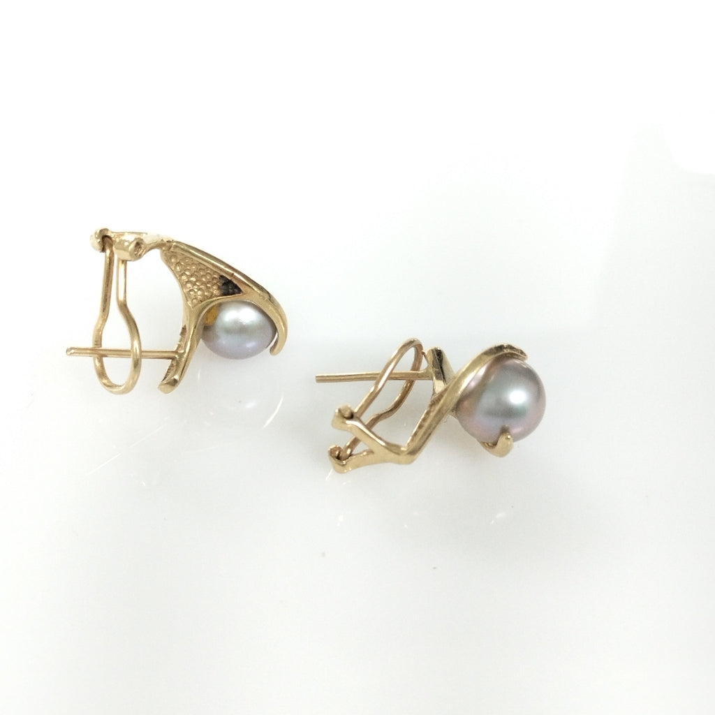 ARRACADAS PAR ORO 14 K 5.1 GRMS (SEMINUEVO)