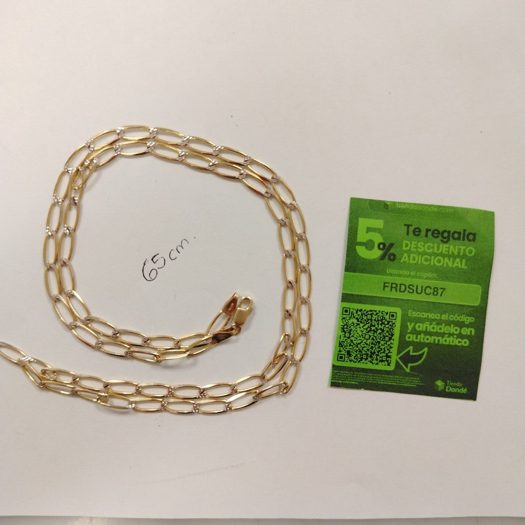 CADENA ORO 14 K 13.2 GRMS (SEMINUEVO)
