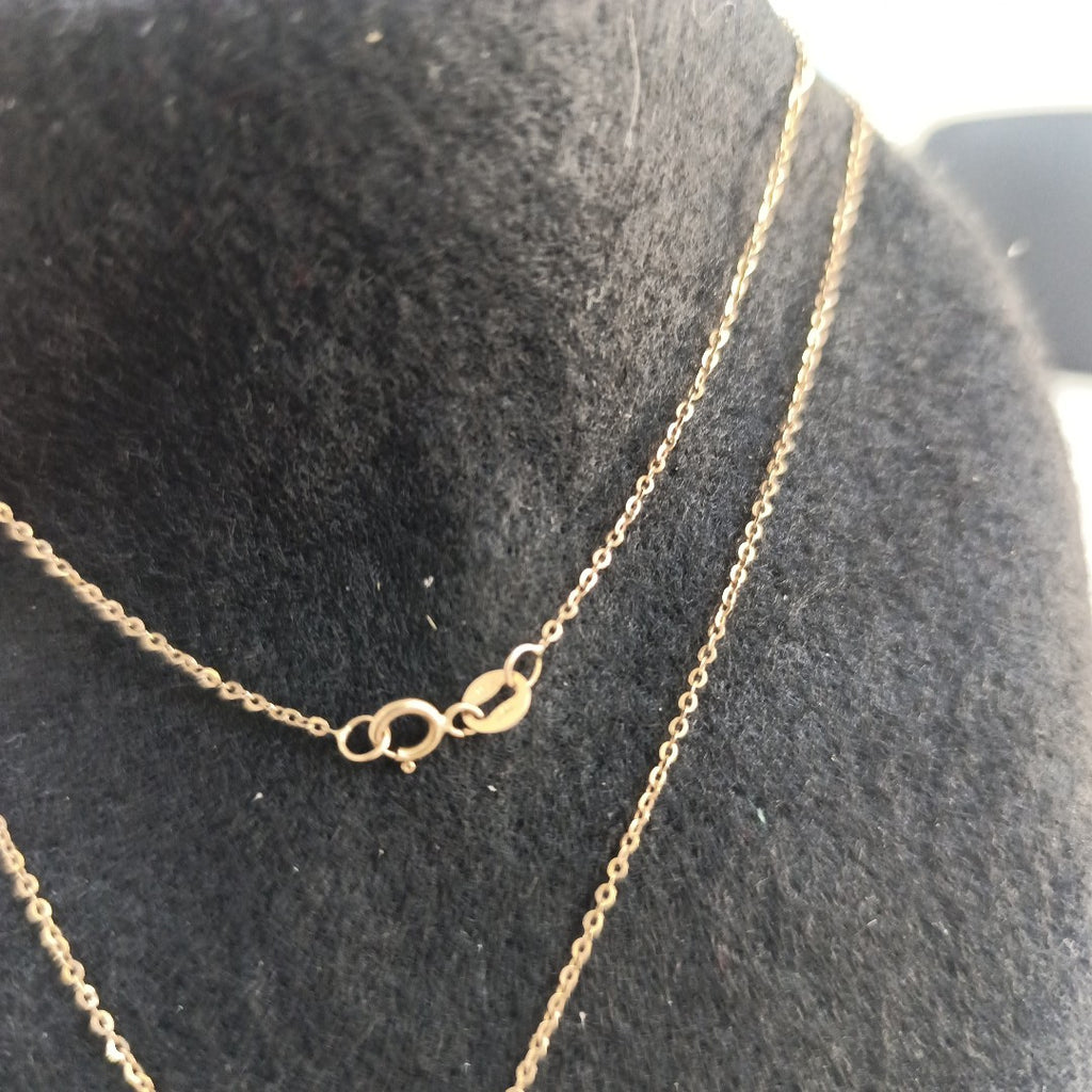GARGANTILLA ORO, ORO COMBINADO 10 K 3.2 GRMS (SEMINUEVO)