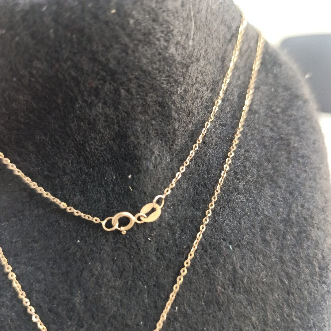 GARGANTILLA ORO, ORO COMBINADO 10 K 3.2 GRMS (SEMINUEVO)