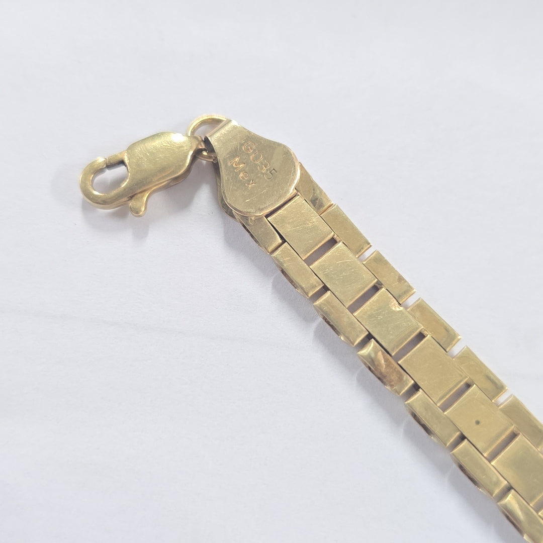 PULSERA ORO 10 K 8.9 GRMS (SEMINUEVO)