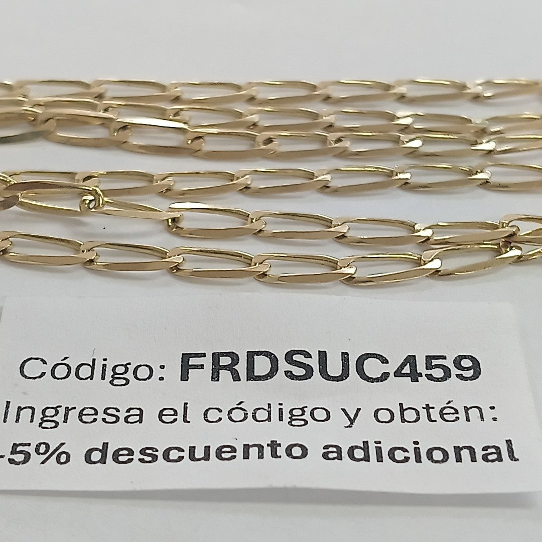 CADENA TEJIDO ESLABONES 11.3G 60 CM (NUEVO)