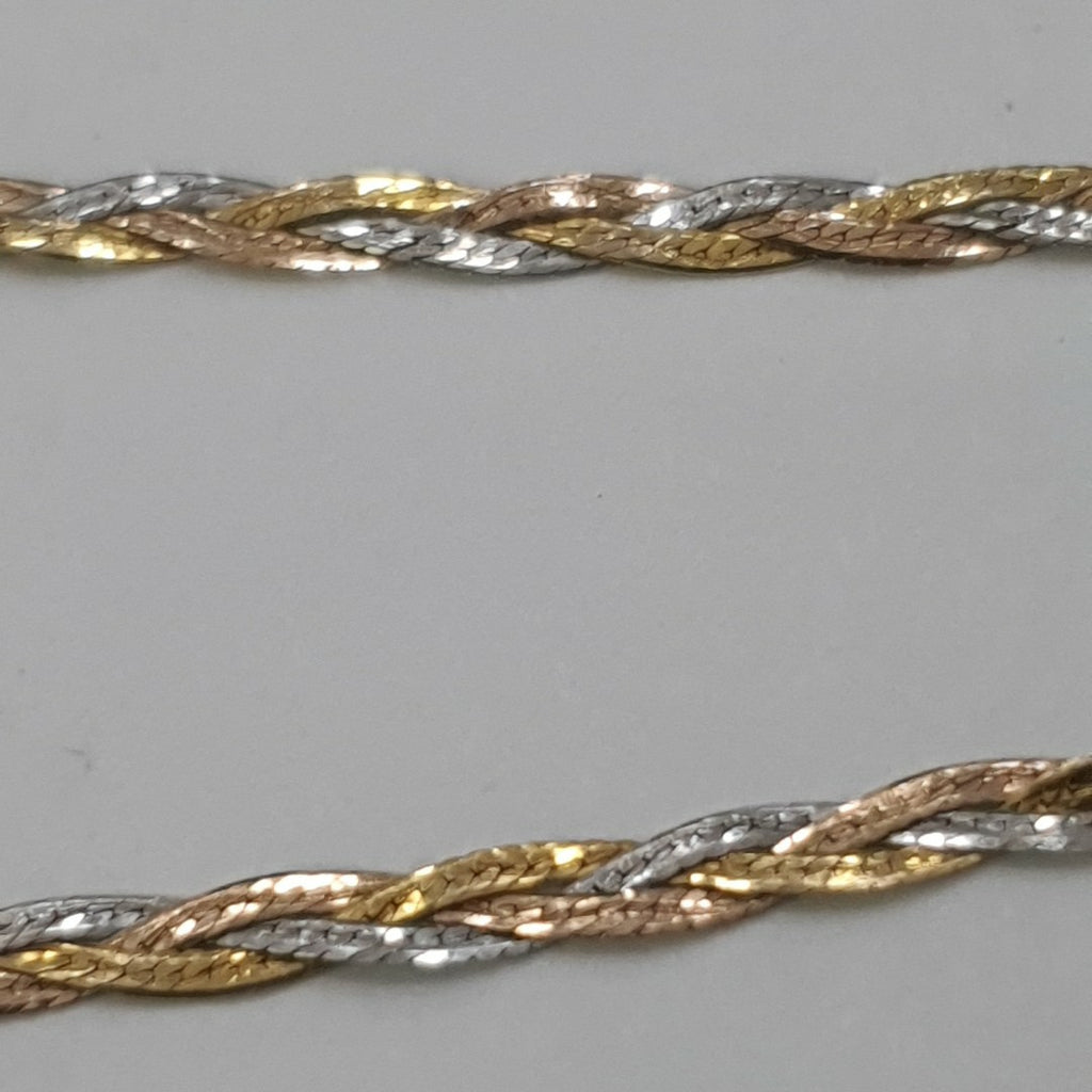 PULSERA ORO,ORO COMBINADO 14 K 1,60 GRMS (SEMINUEVO)